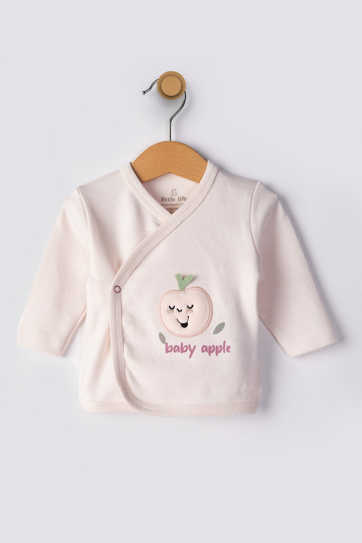 Elma Yenidoğan Hastane Çıkışı 5'li Zıbın Seti