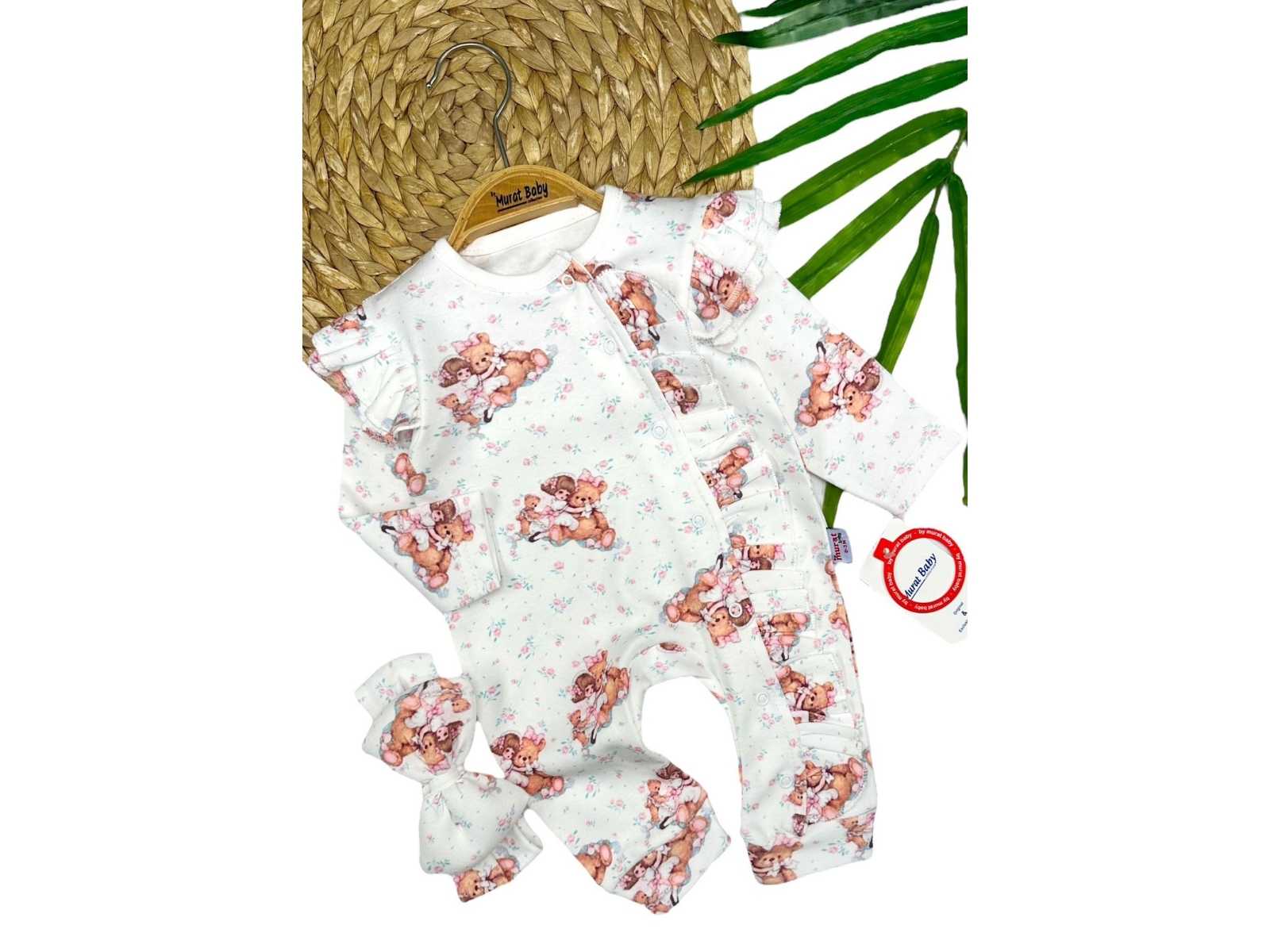 Baby Toy and Bear Kız Bebek Tulum