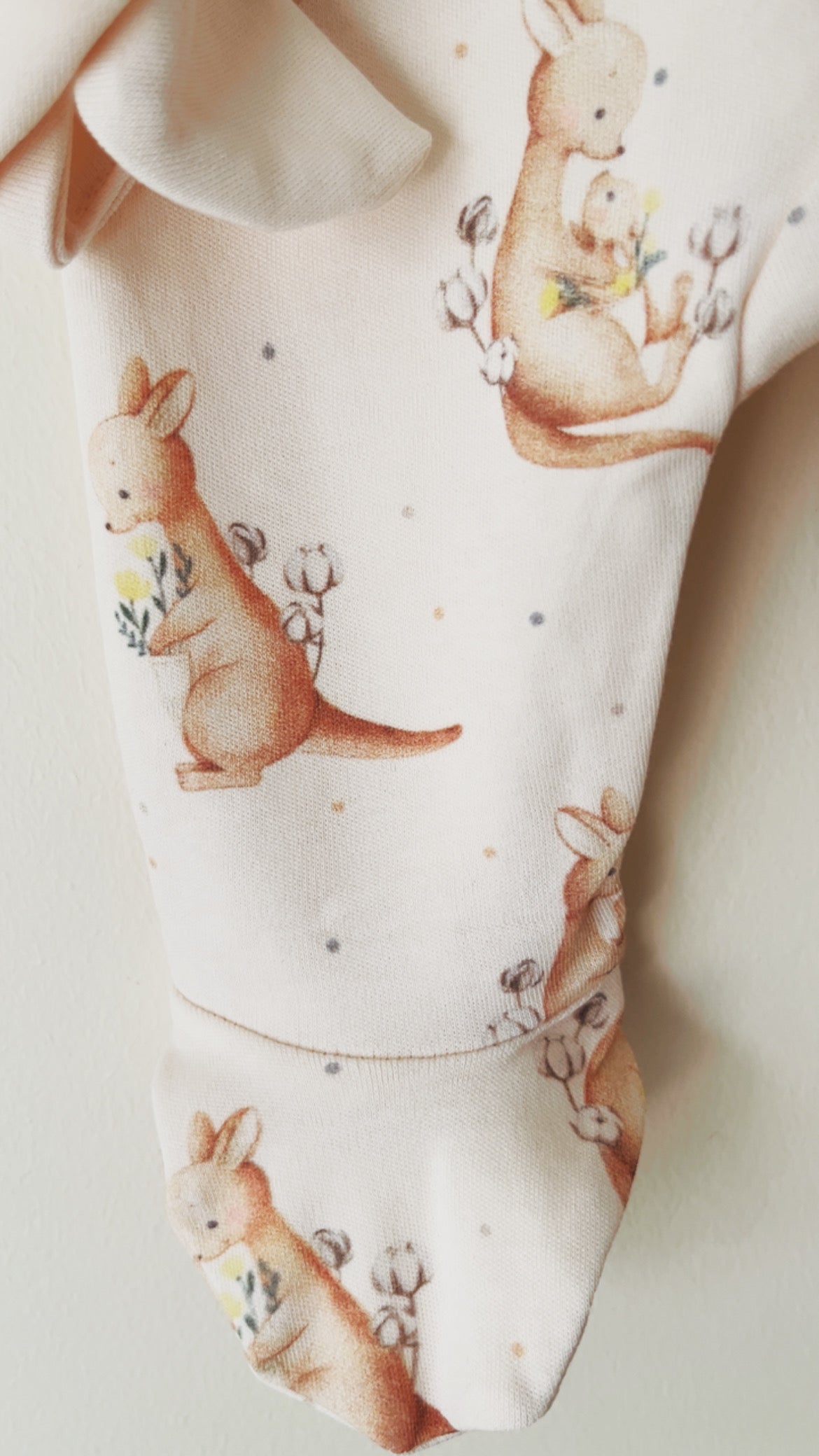 Kangaroo Kız Bebek Tulum ve Toka Seti