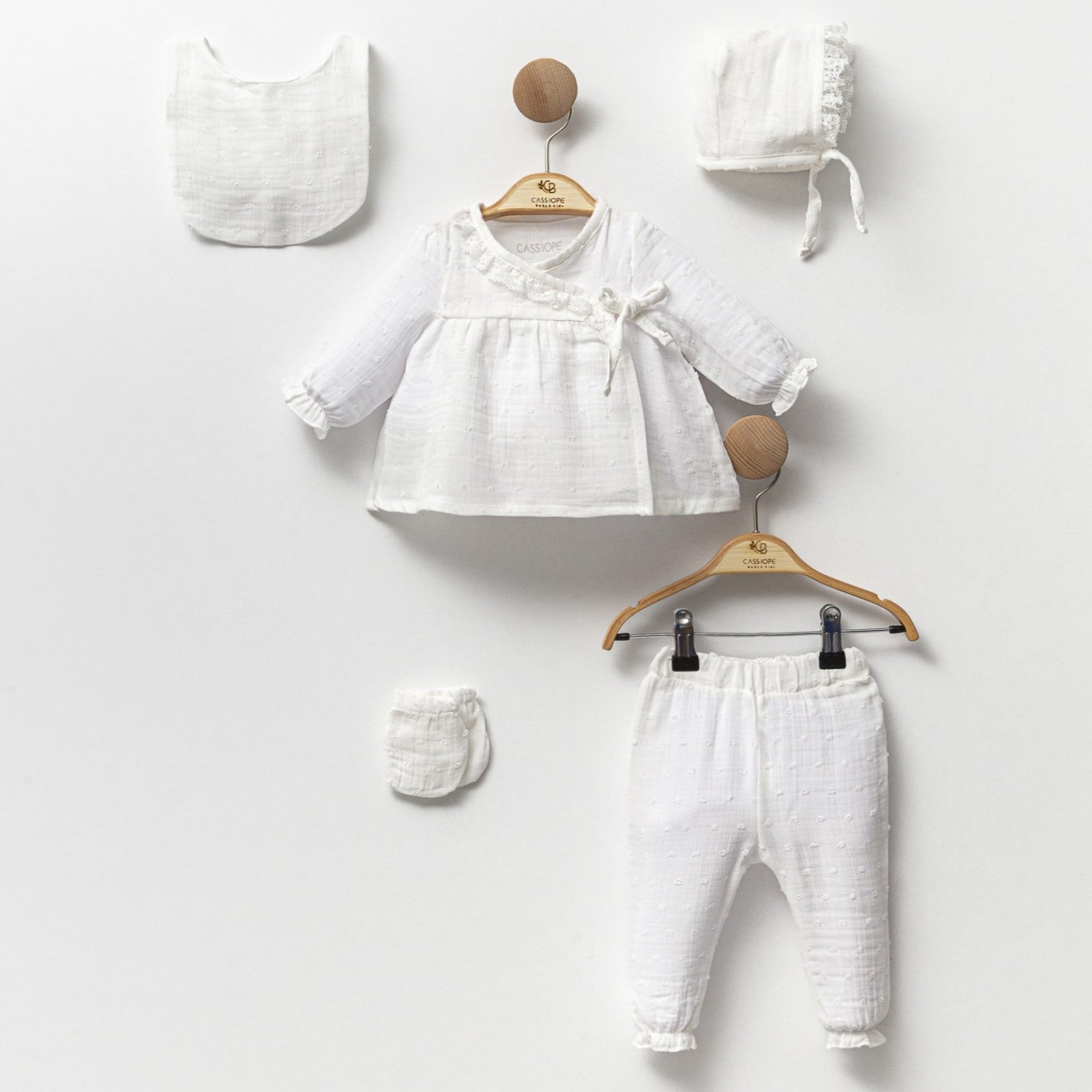 Kopanakili Müslin Kız Bebek 10'lu Hastane Çıkışı