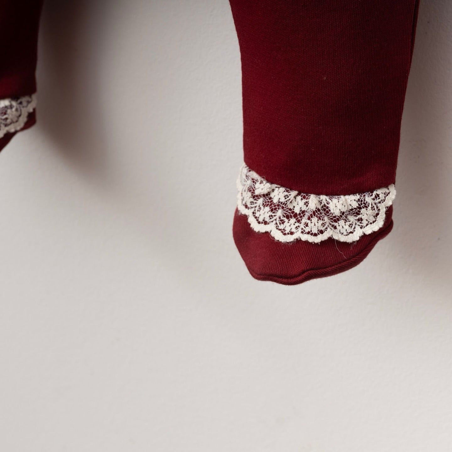 Victoria 5'li Kız Bebek Hastane Çıkış Seti - Bordo