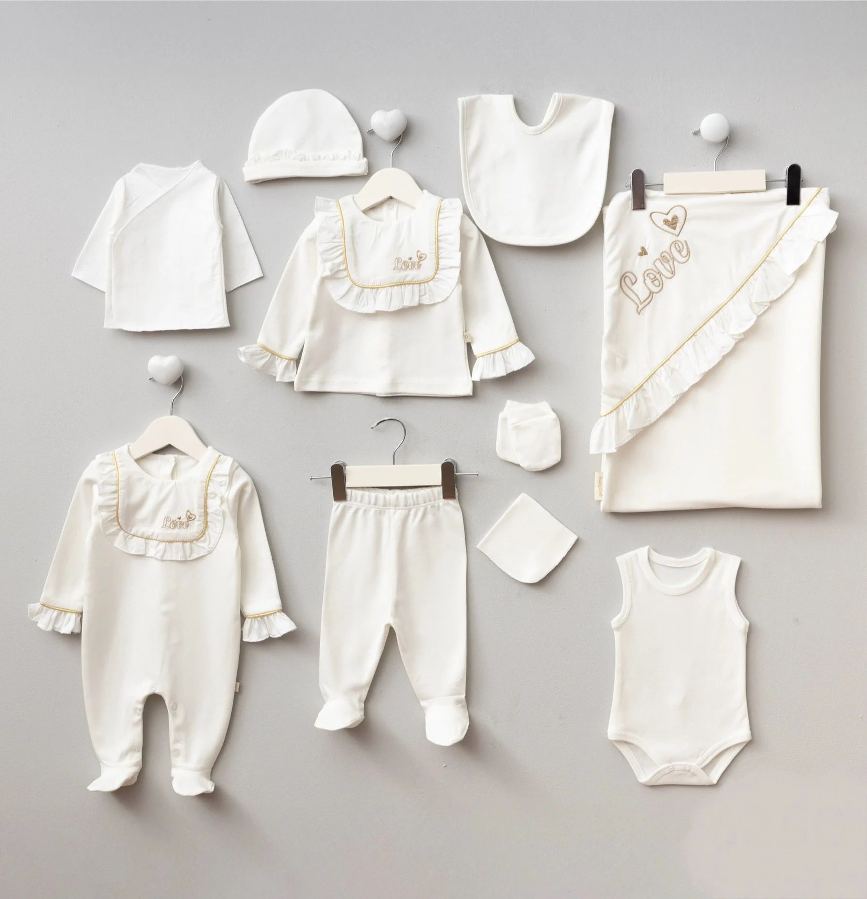 Love Baby Kız Bebek 10'lu Hastane Çıkışı