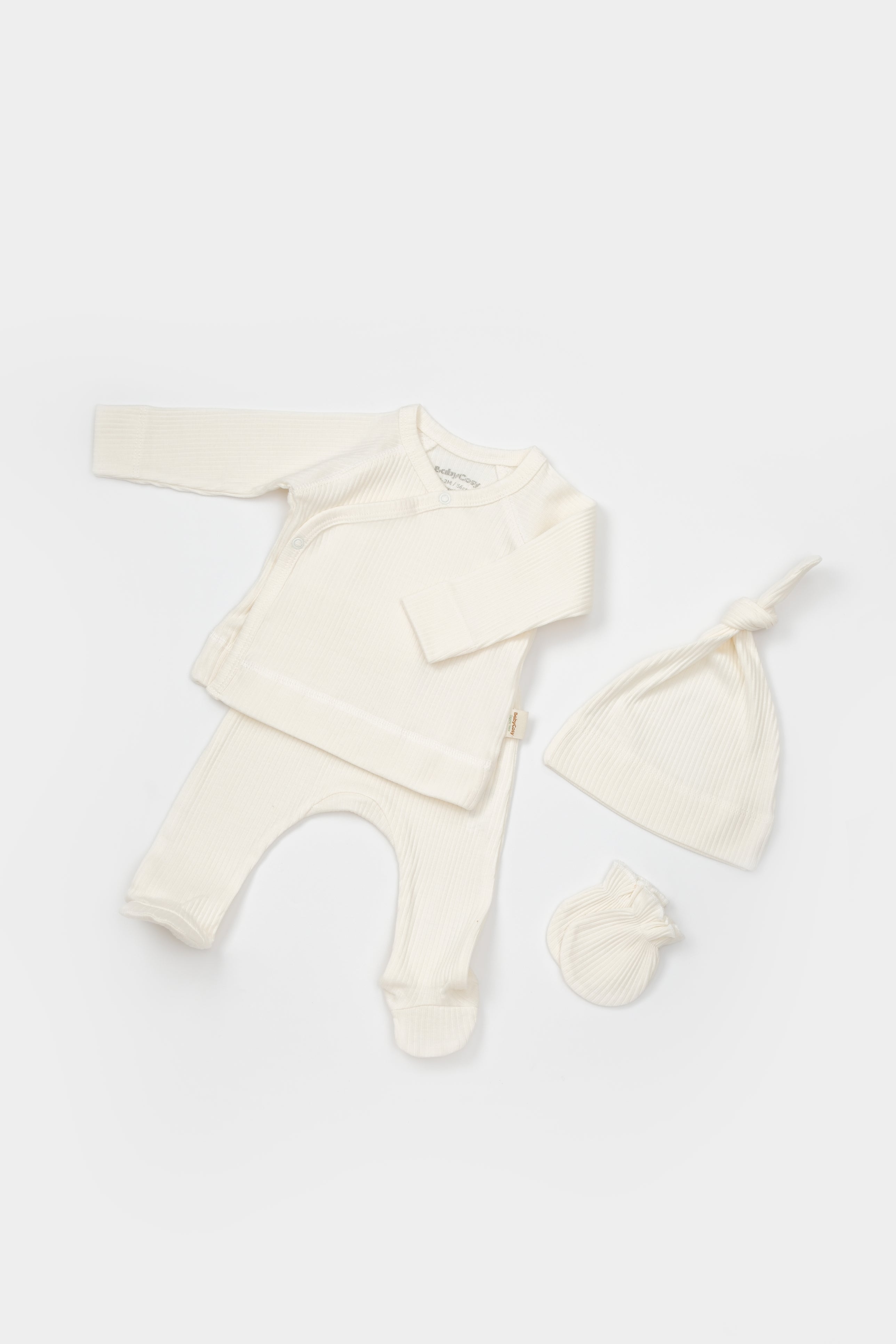 Royal Baby Organik Fitilli 4'lü Set, Hastane Çıkışı, Alt Üst Takım