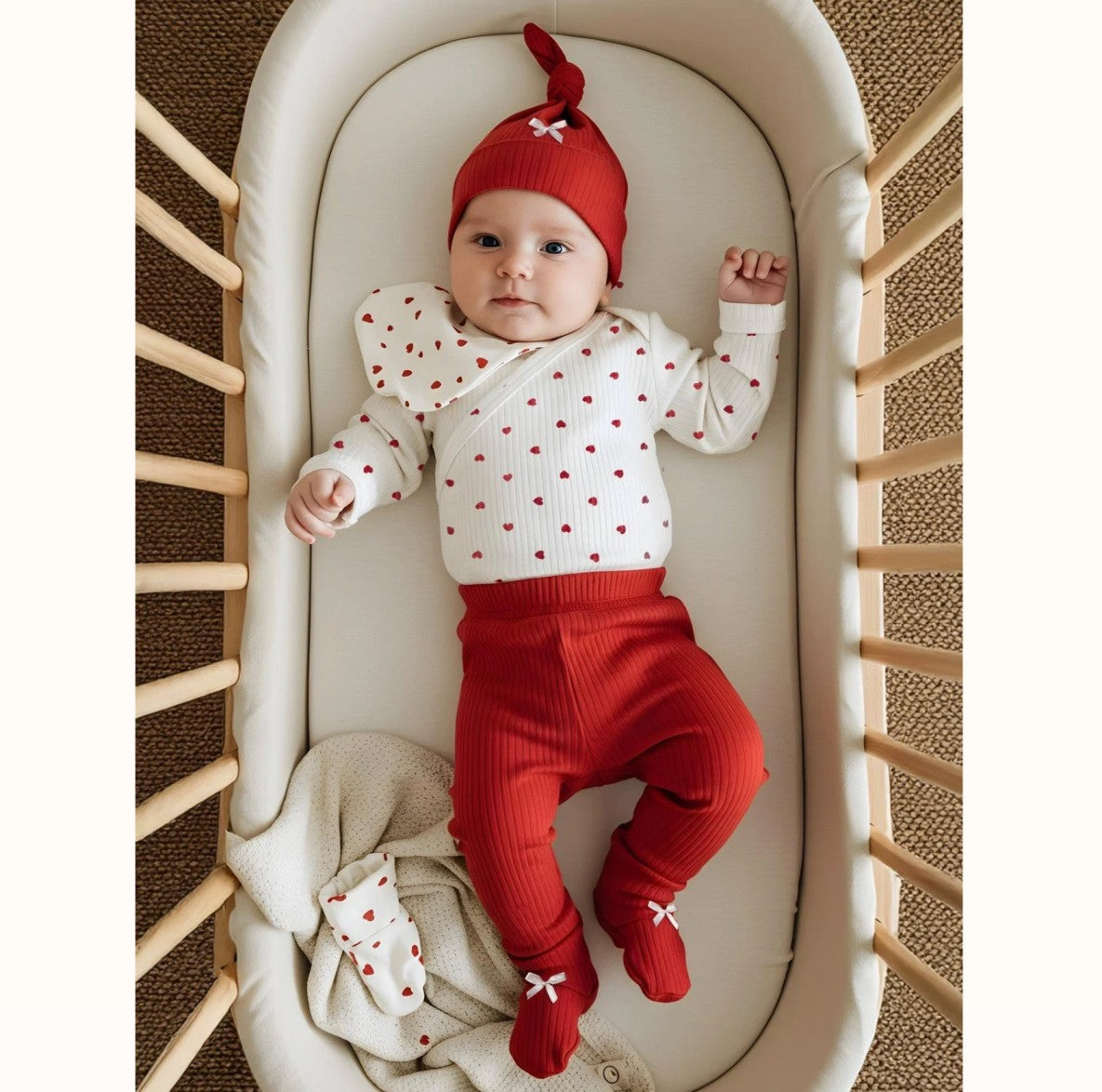 Love&Love Yenidoğan Hastane Çıkışı 5'li Zıbın Seti