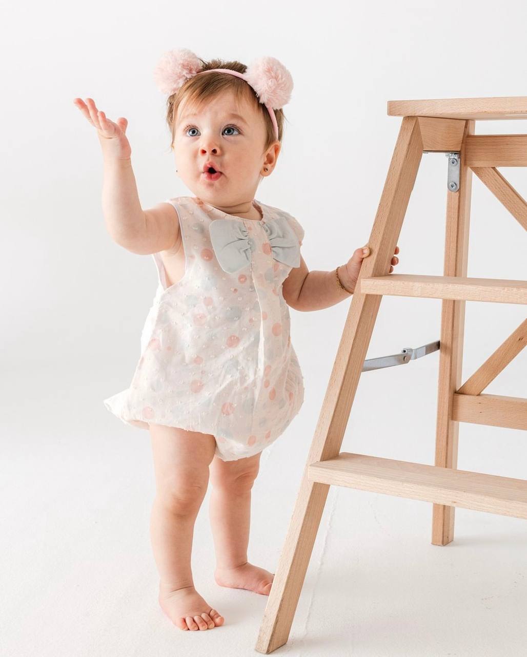 Andywawa Soft Trend Kız Bebek Tulum Romper