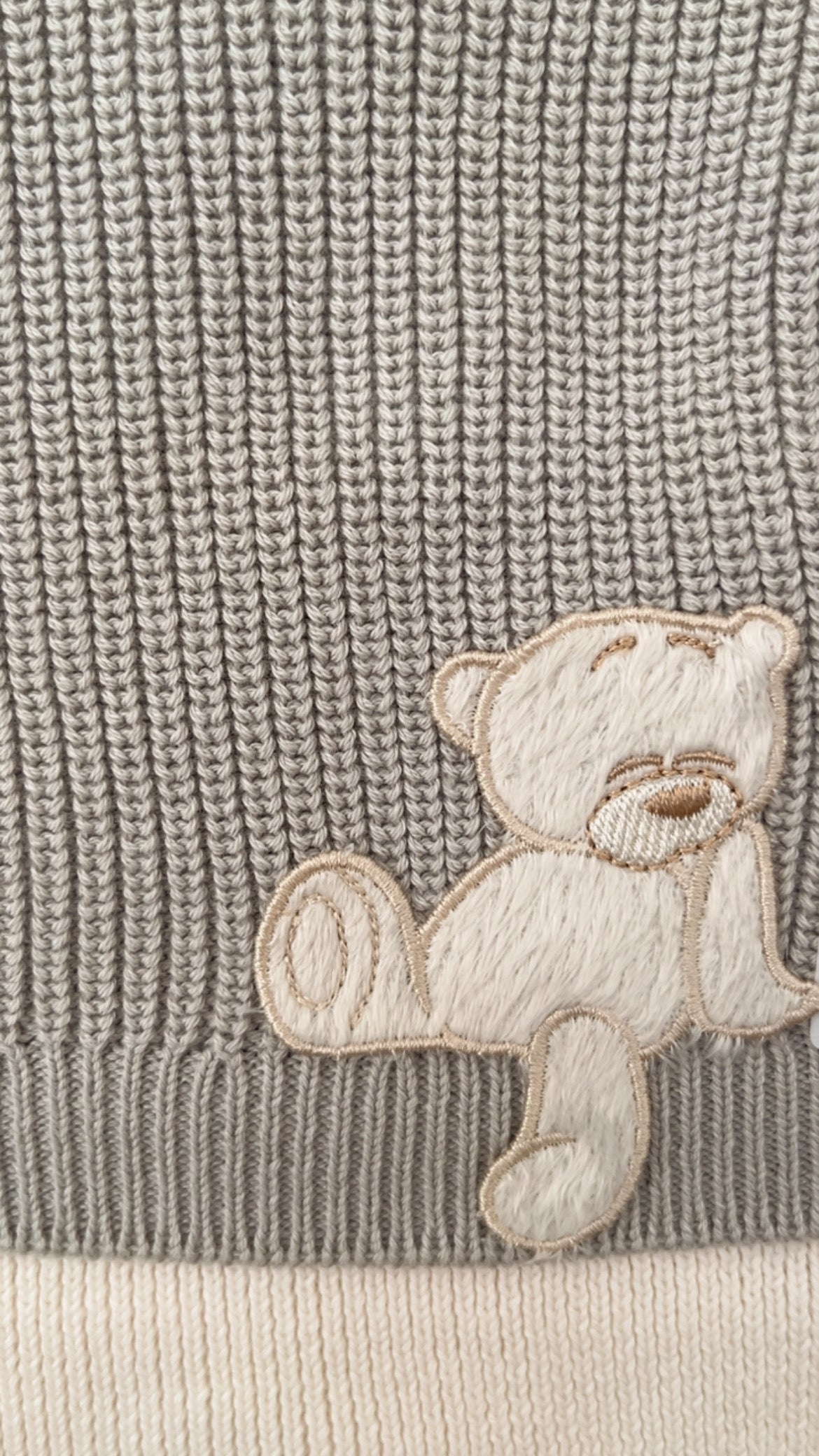 Bear Erkek Bebek Triko Alt Üst Takım