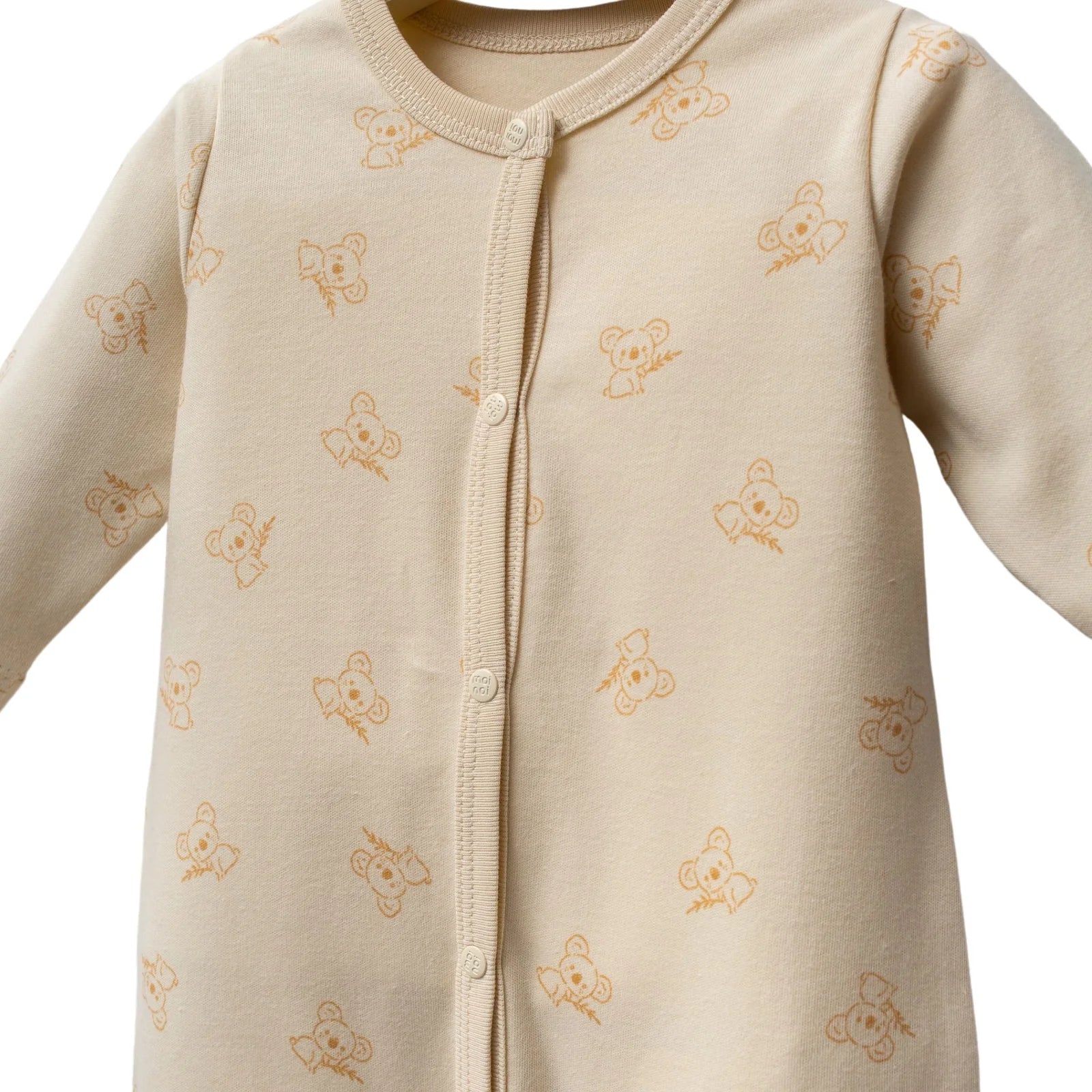 Organik Koala Desen Erkek Bebek 10'lu Hastane Çıkışı