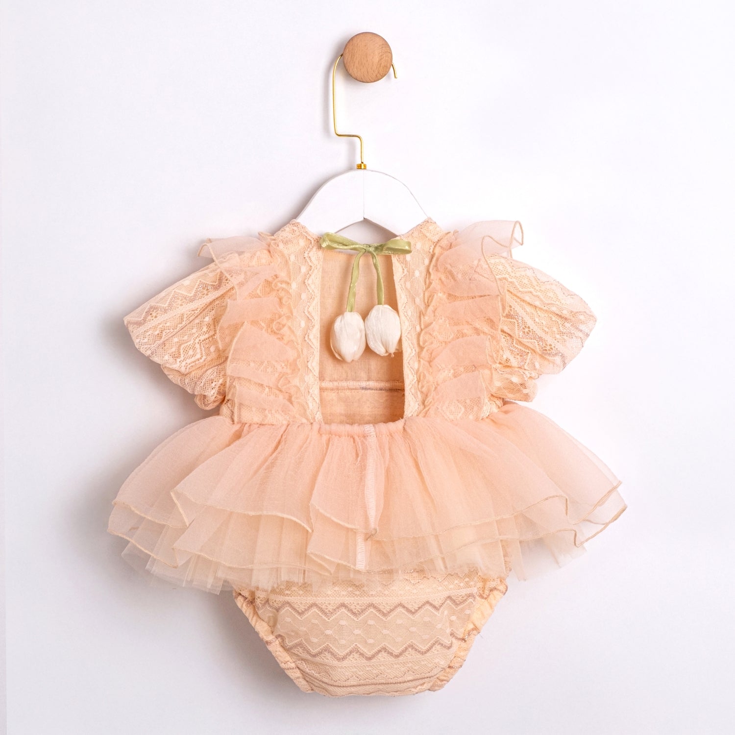 kız bebek romper elbise