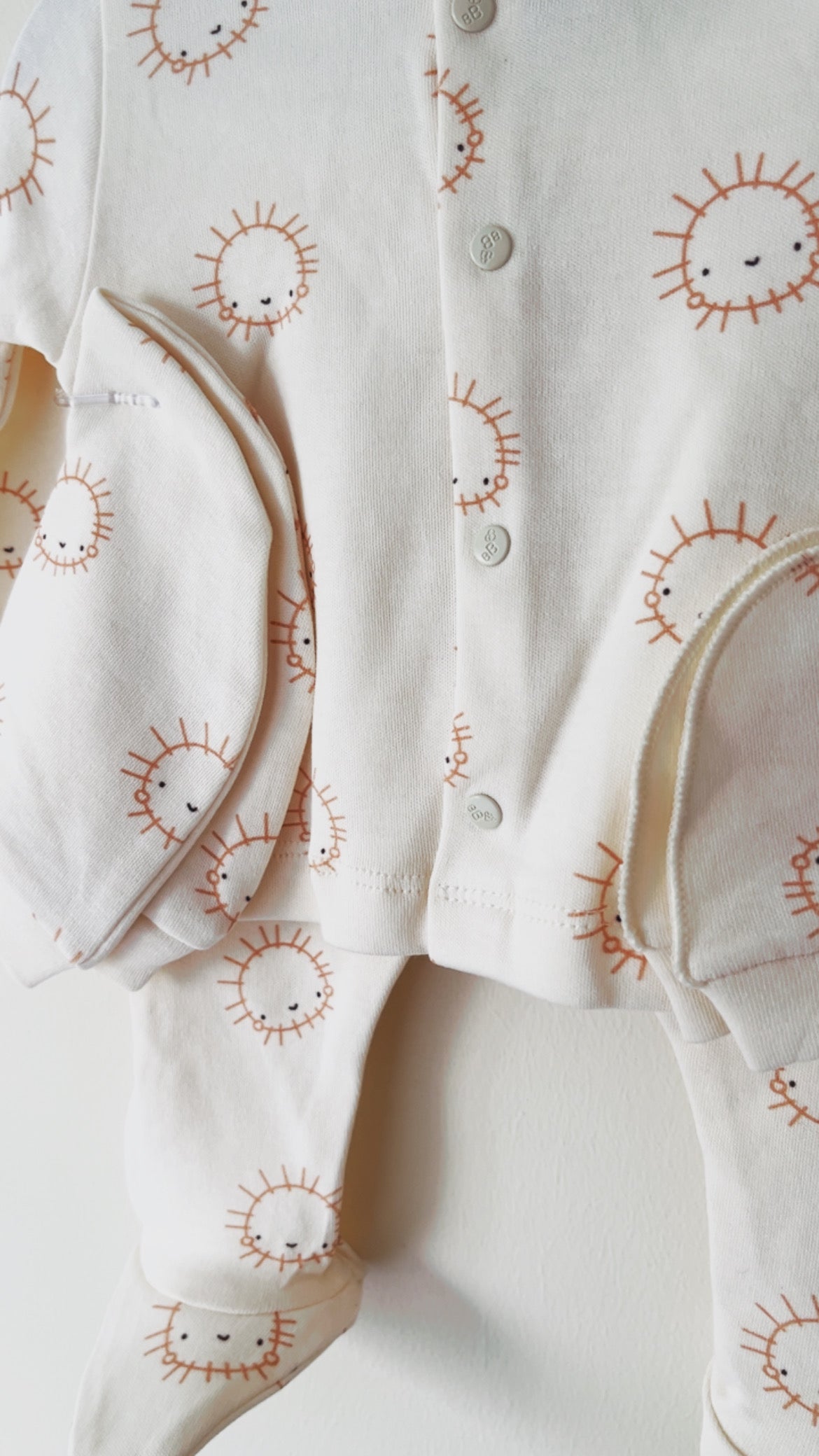 Sun Baby Erkek Bebek Hastane Çıkışı 5'li Set