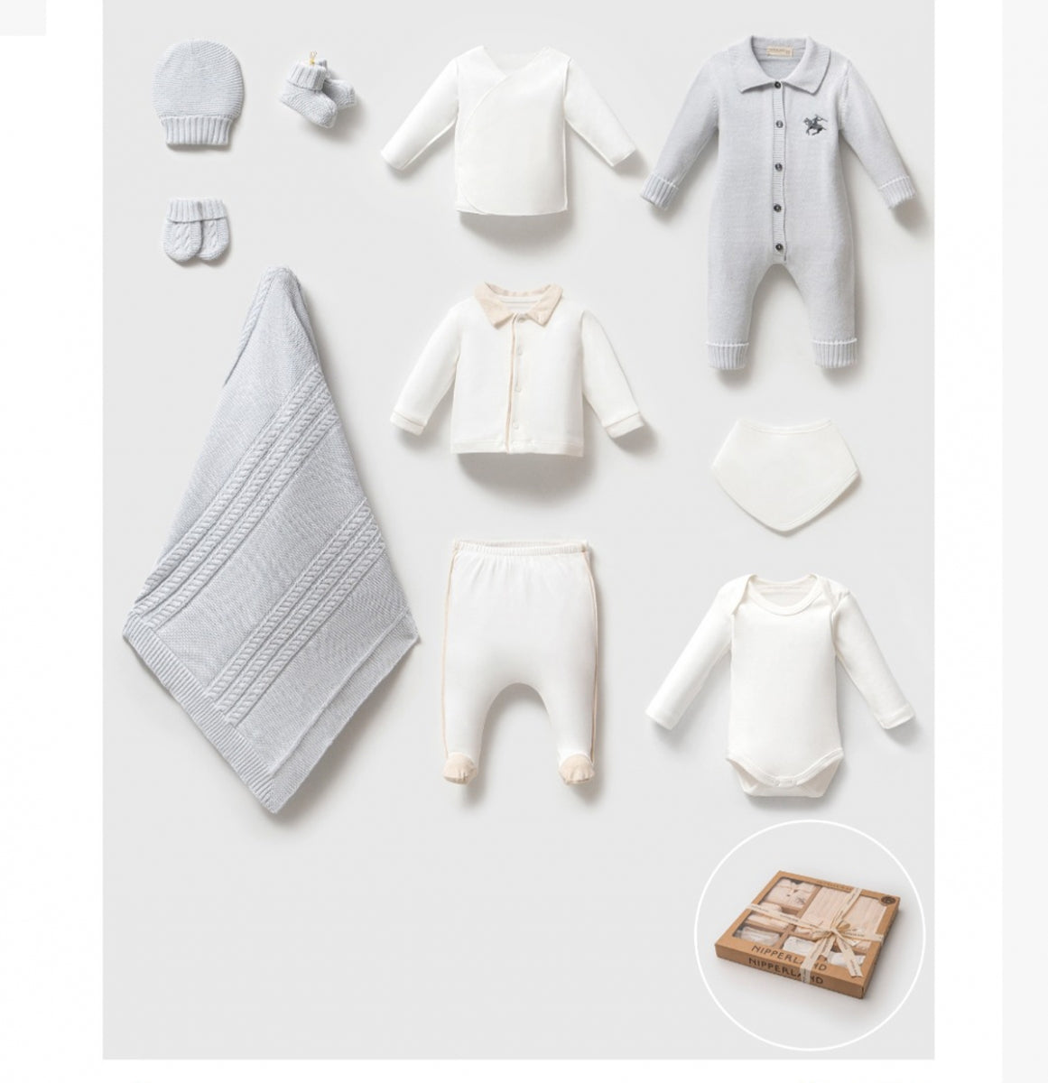 Dustin Triko Erkek Bebek 10'lu Hastane Çıkışı 