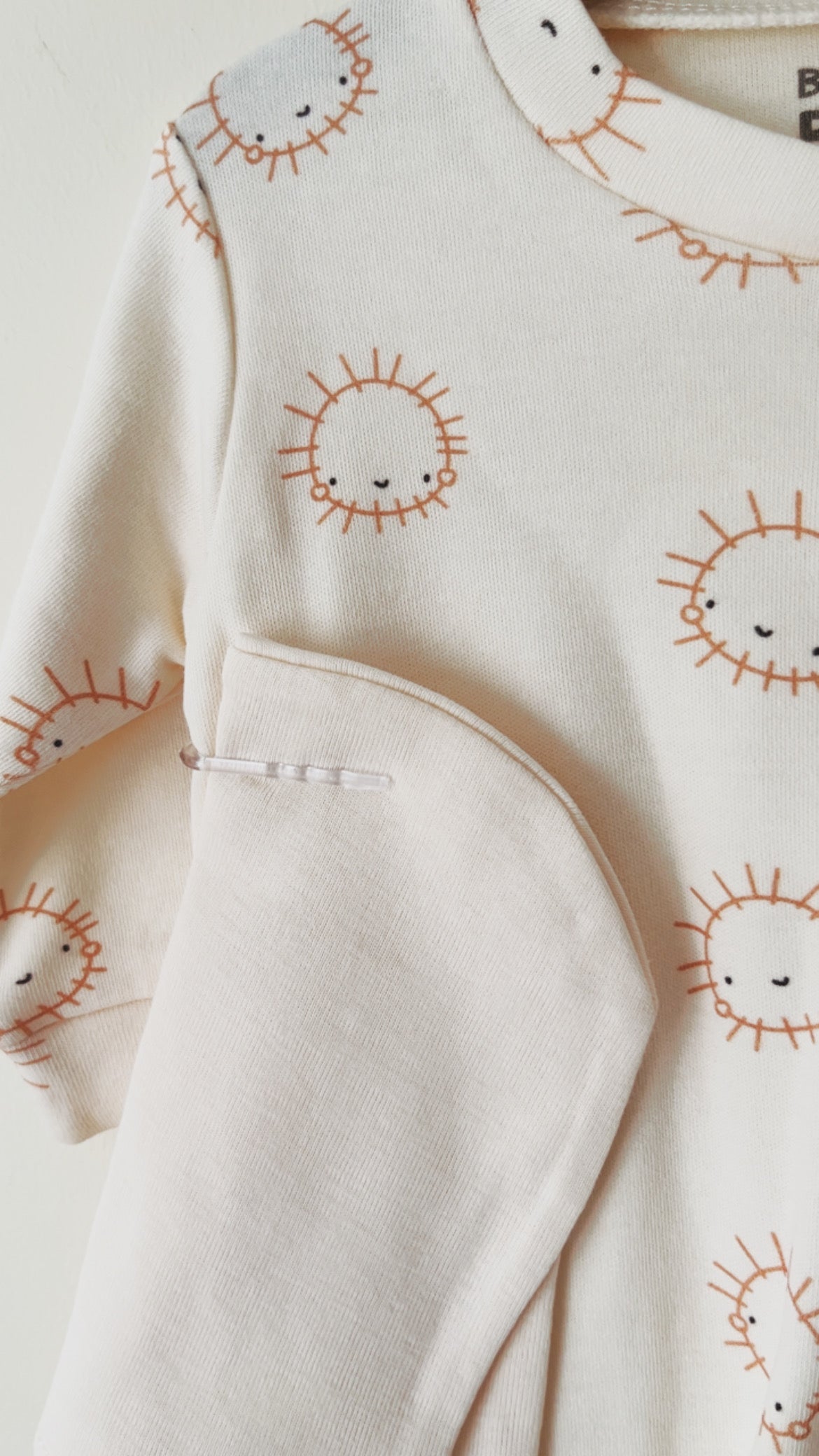 Sun Baby Erkek Bebek Şapkalı Tulum