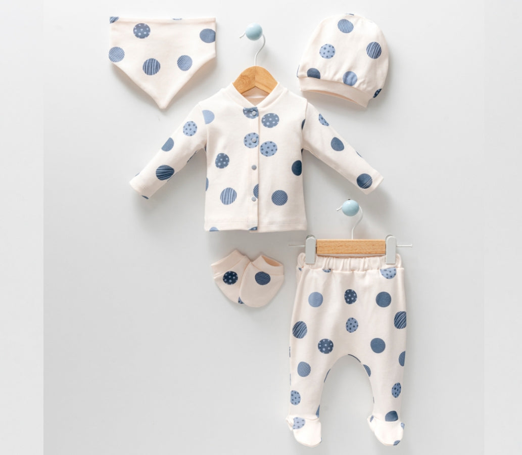 Planet Erkek Bebek 5'Li Takım Hastane Çıkışı