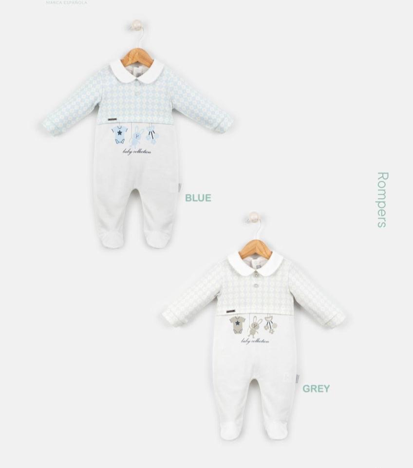 Baby Collection Erkek Bebek Tulum - Mavi