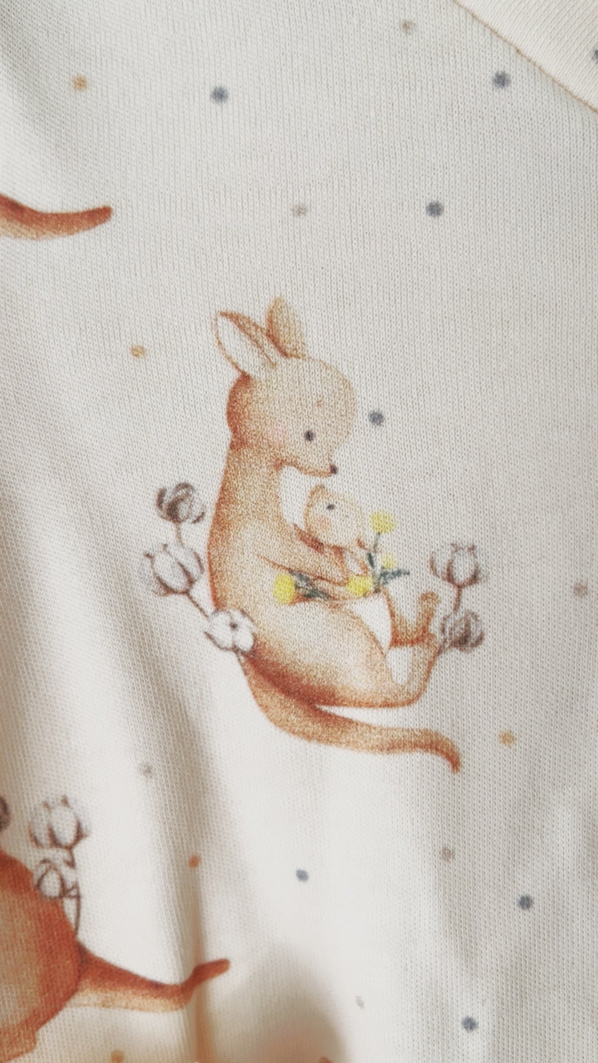 Kangaroo Kız Bebek Tulum ve Toka Seti