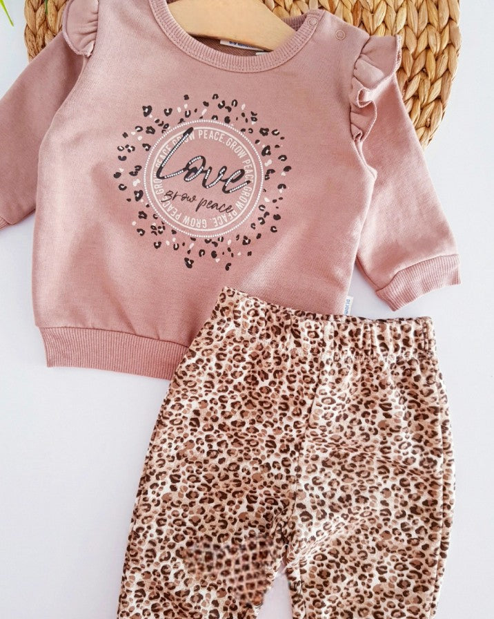 Grow Peace Kız Bebek İkili Takım