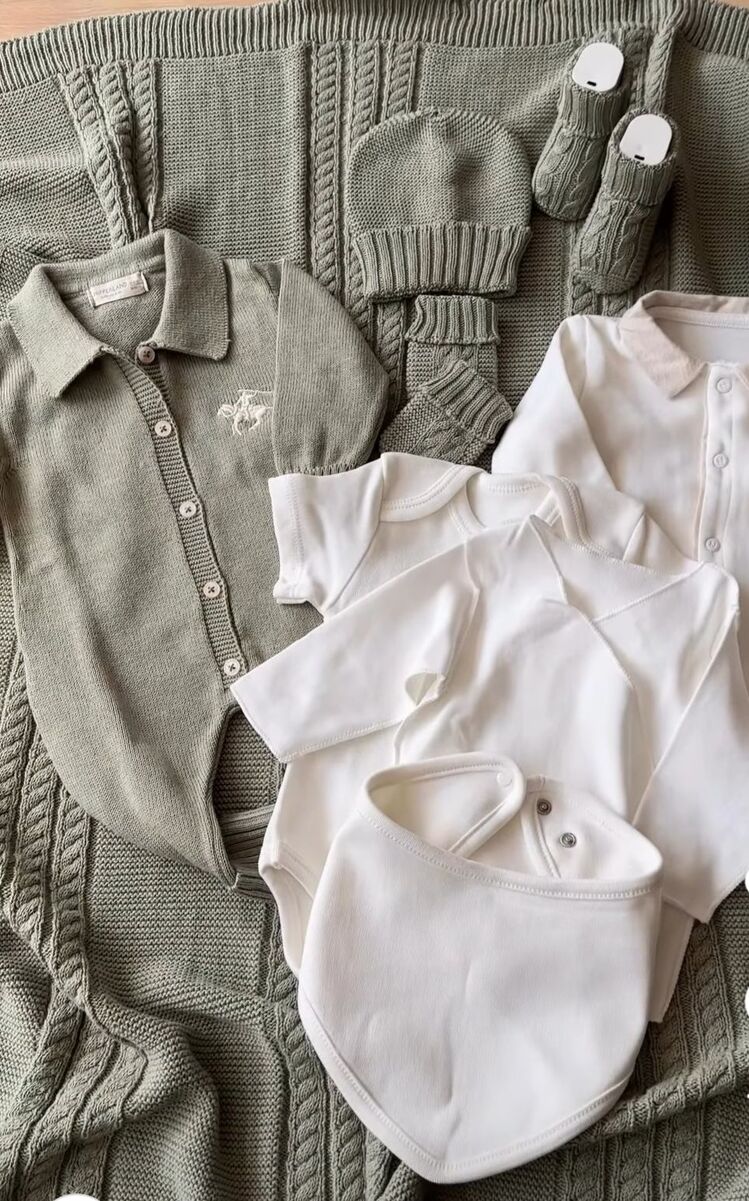 Amore Triko Erkek Bebek 10'lu Hastane Çıkışı