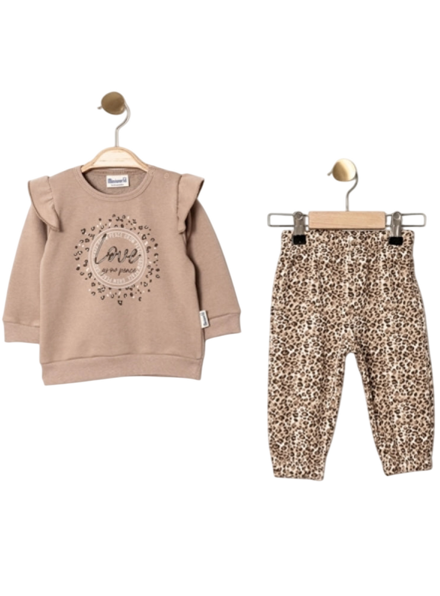 Grow Peace Kız Bebek İkili Takım