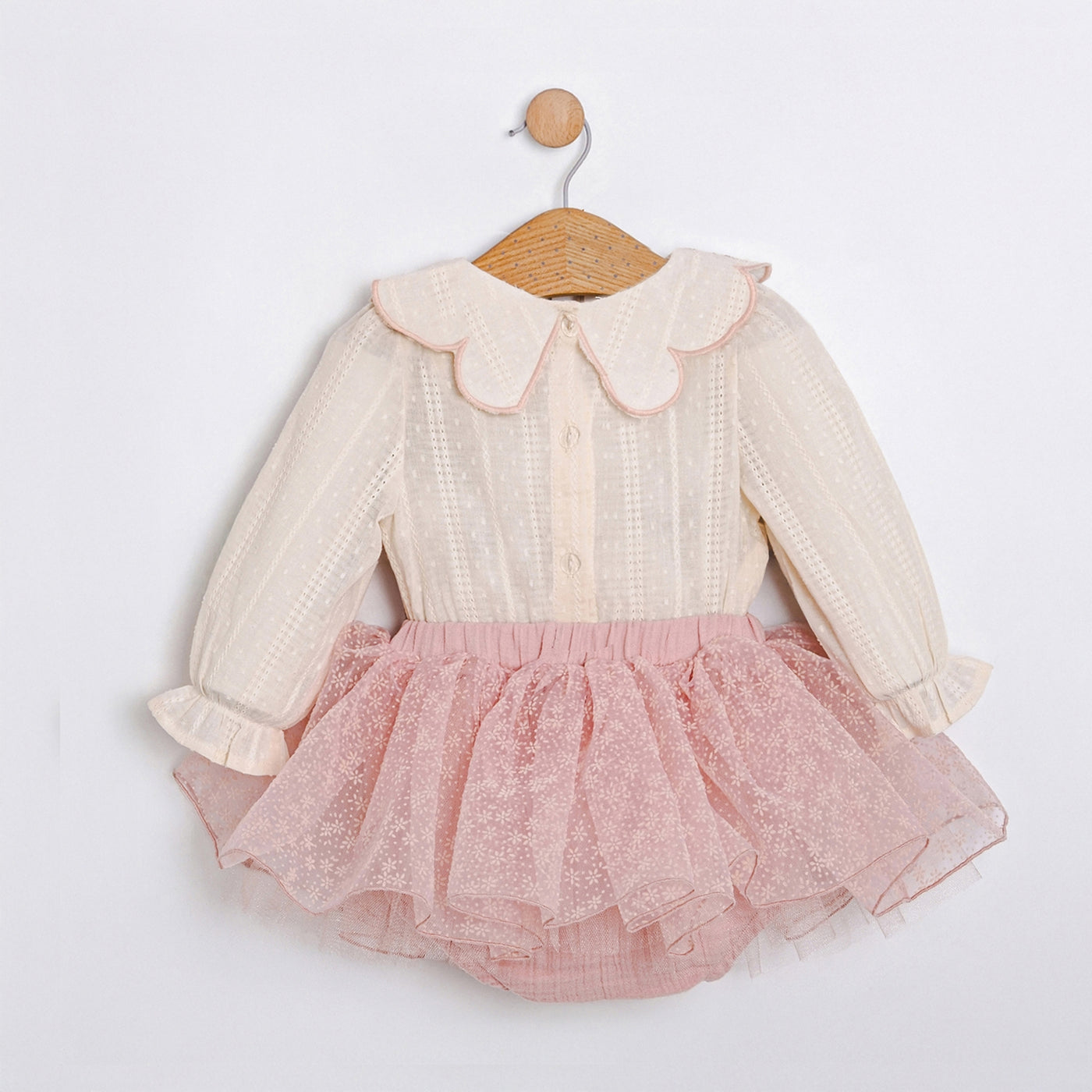 Sugar Kız Bebek Tütü Etek Gömlek Çanta 3lü Takım