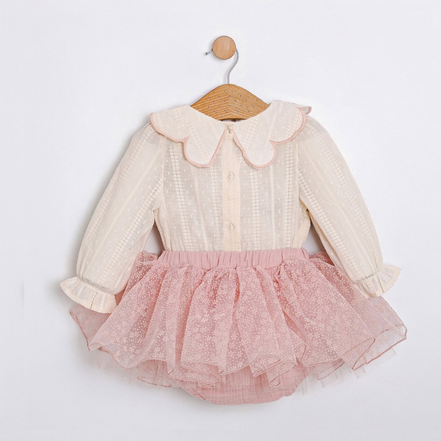 Sugar Kız Bebek Tütü Etek Gömlek Çanta 3lü Takım
