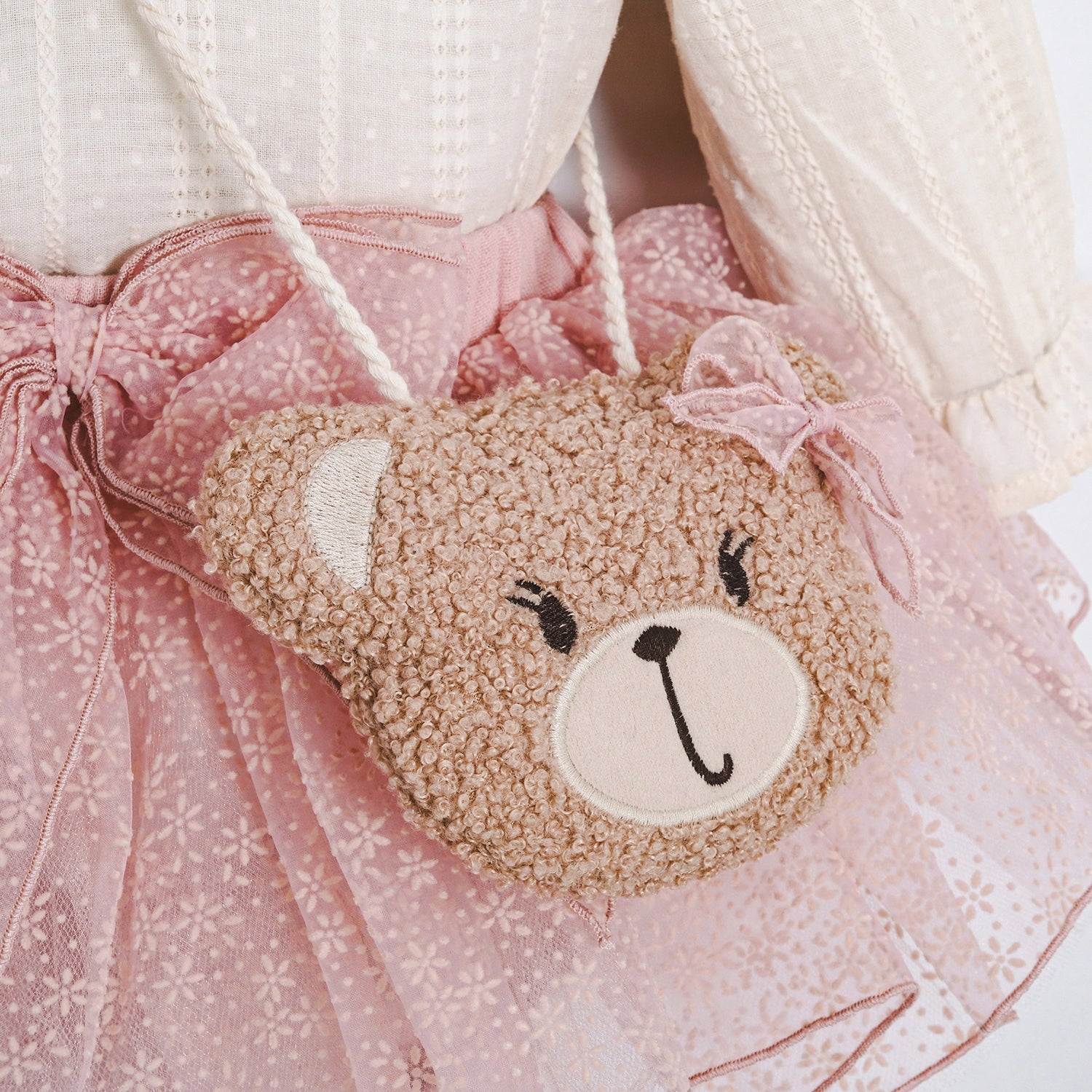 Sugar Kız Bebek Tütü Etek Gömlek Çanta 3lü Takım