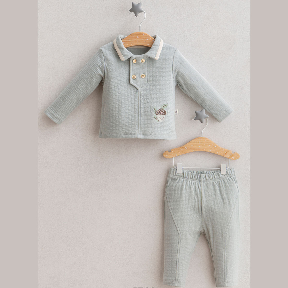 In The Woods Erkek Bebek Alt Üst Takım - Yeşil