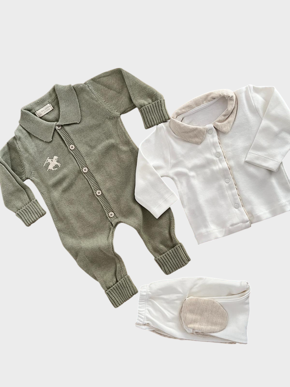 Amore Triko Erkek Bebek 10'lu Hastane Çıkışı