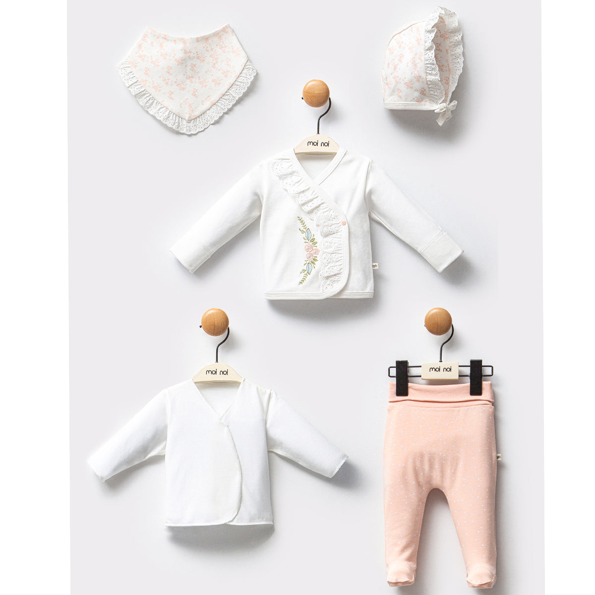 Flowers 5'li Kız Bebek Hastane Çıkıșı