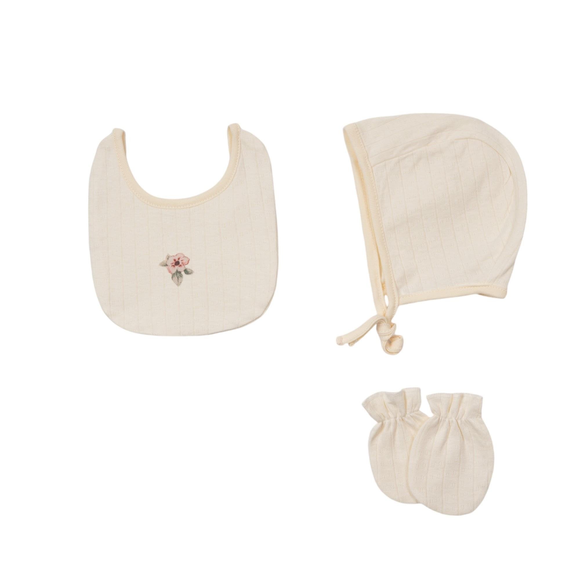 Kız Bebek Hastane Çıkışı Beşli Set