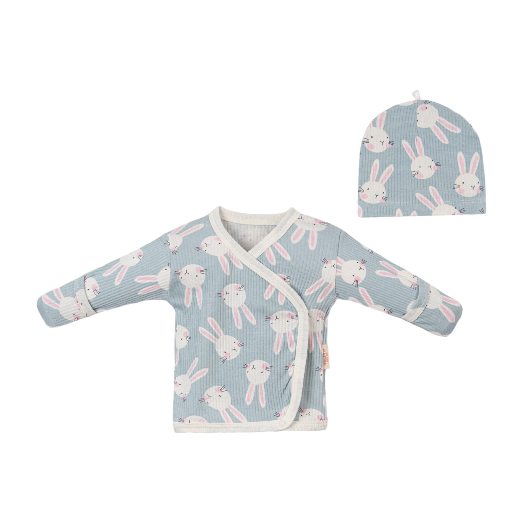 Yenidoğan Kız Bebek 3lü Zıbın Set Hastane Çıkışı